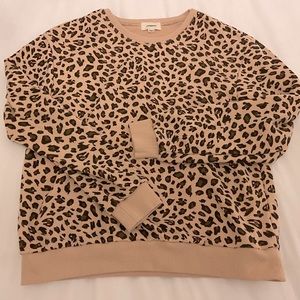 Cheetah Crewneck